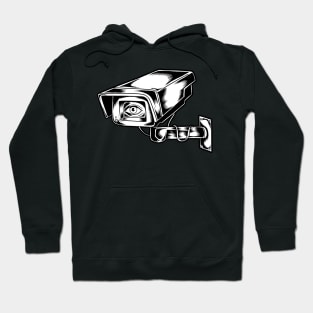 Security Camera Tattoo Hoodie